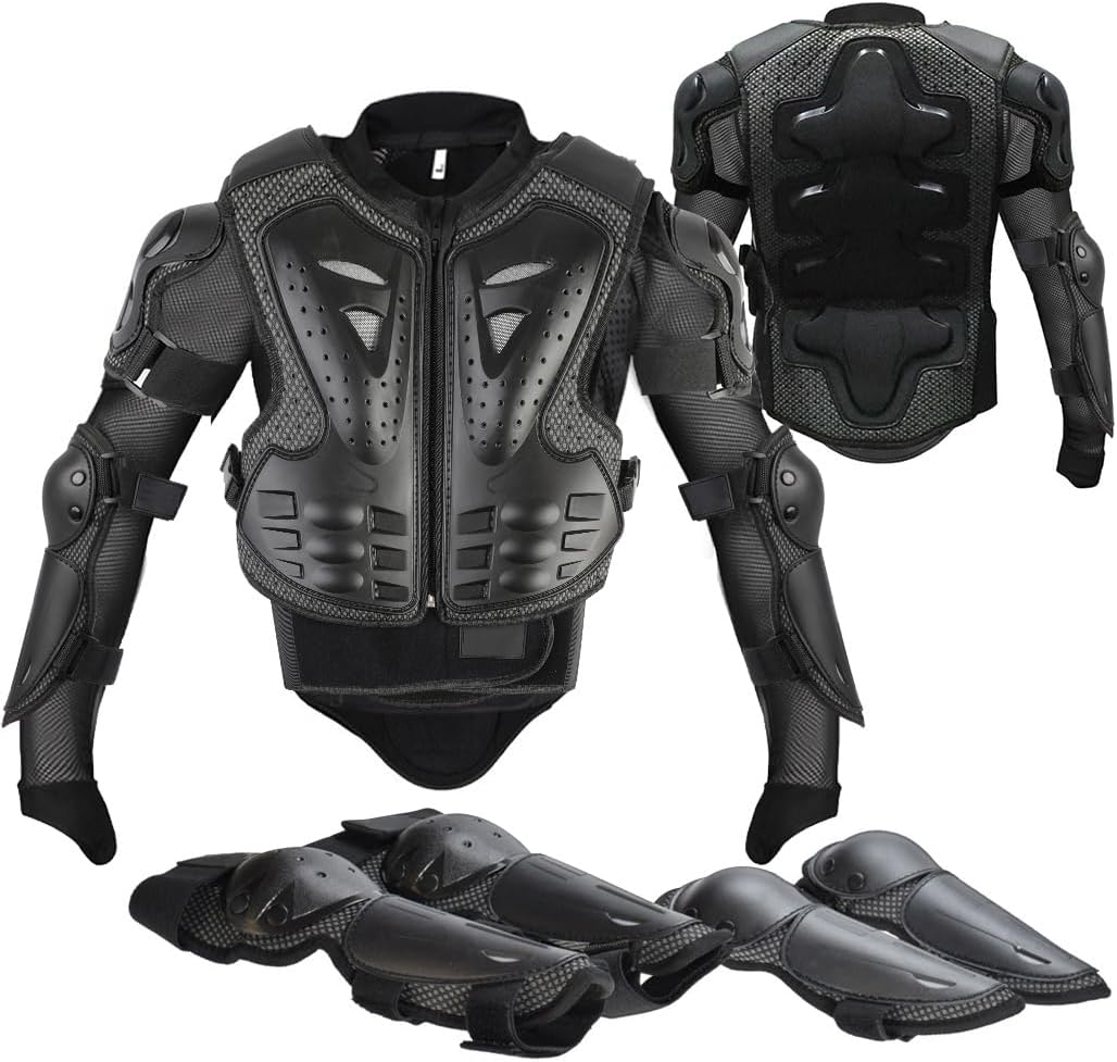JUSTDOLIFE Youth Dirt Bike Armor 5-Piece Protective Gear Set