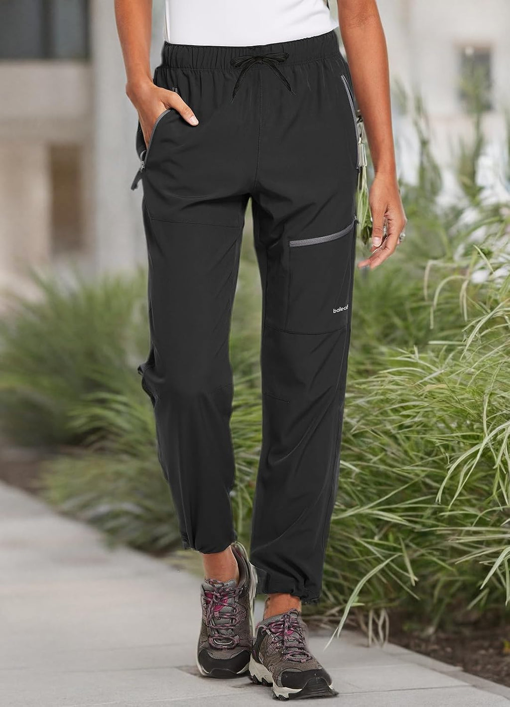 BALEAF Women's Hiking Pants Quick Dry Lightweight Cargo Trousers