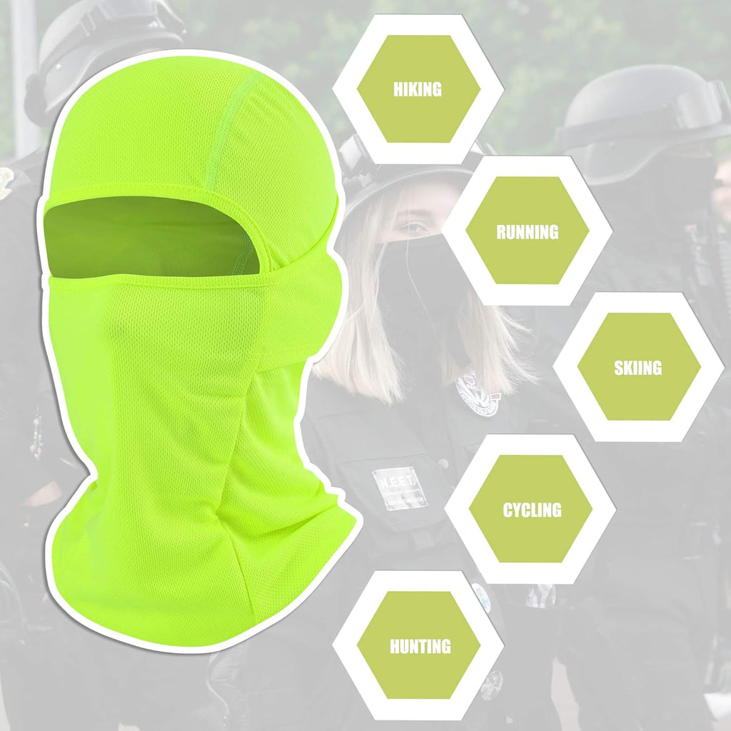 HikeValley Balaclava Face Mask UV Protection Windproof Breathable Hood