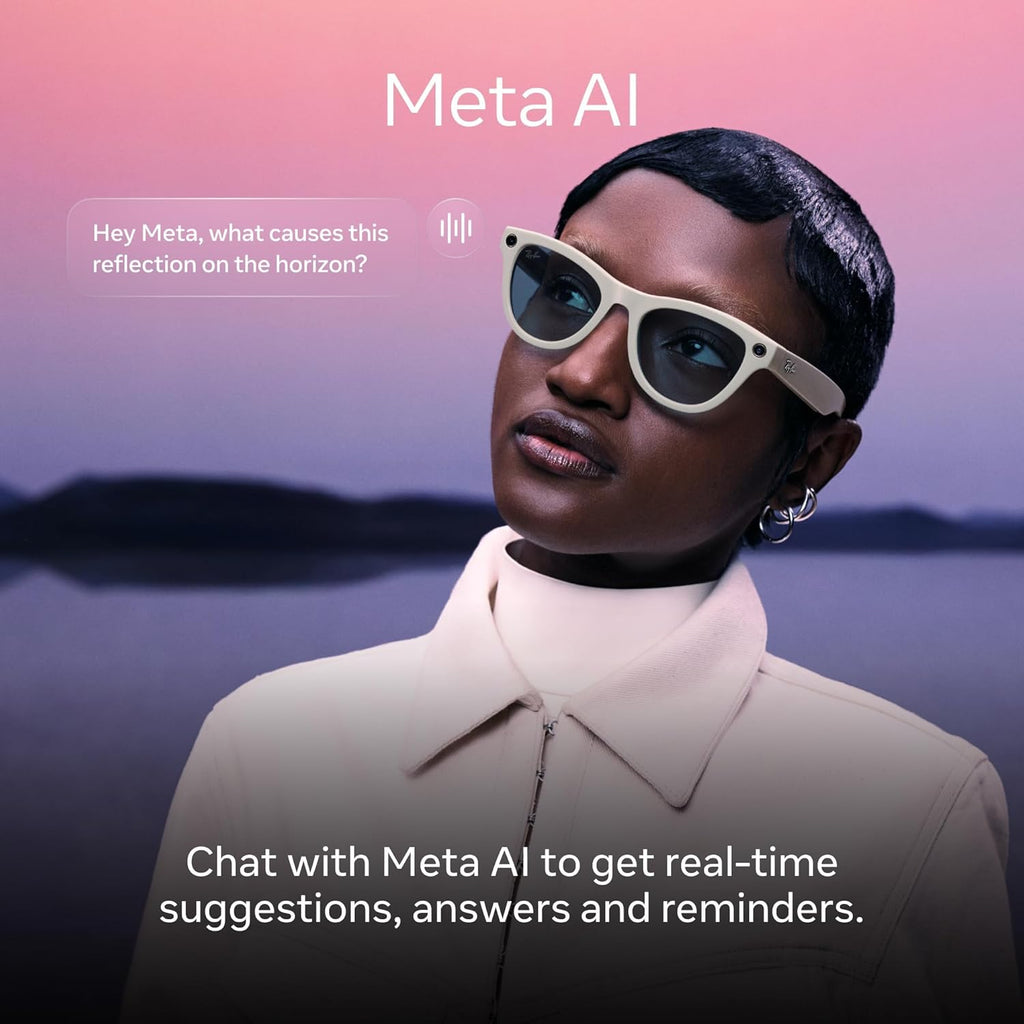 Meta Ray-Ban Wayfarer Gen 2 Smart AI Glasses 12MP Camera