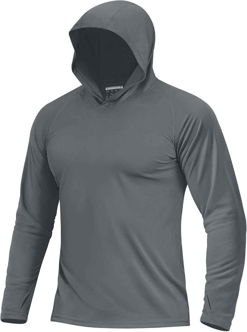 Boladeci Men's UPF 50+ Sun Protection Long Sleeve Hoodie Shirt