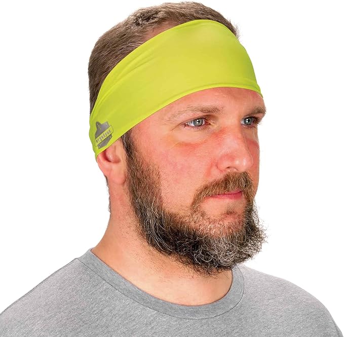 Ergodyne Chill-Its 6634 Cooling Headband Moisture-Wicking Performance Knit