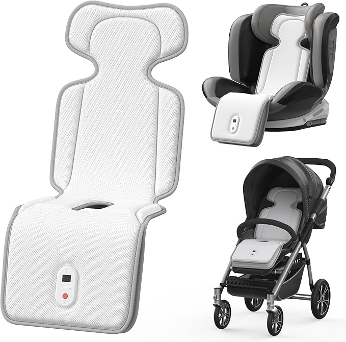 AMACOOL Baby Stroller Cooling Pad with Dual Fans 10000mAh