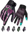 Rigwarl Motorcycle Gloves Touchscreen Lightweight Skeleton Riding Gear Adult