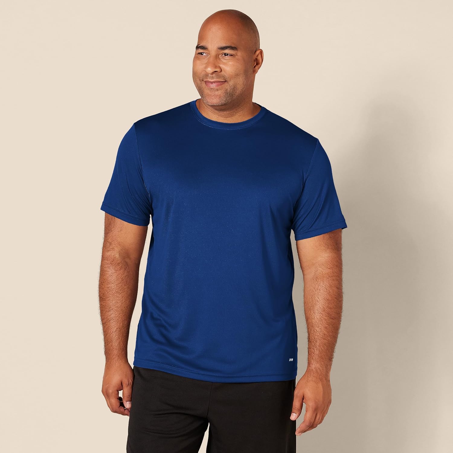Amazon Essentials Men's Moisture Wicking Active Performance Gym T-Shirts 2-Pack