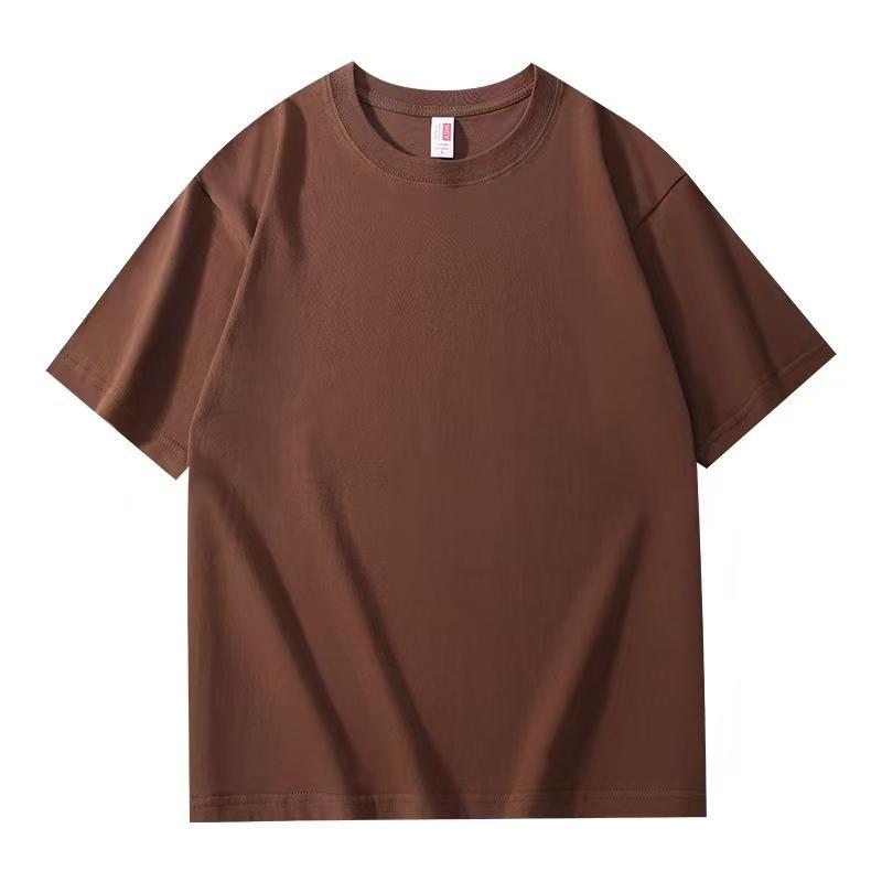 Yiling Cotton T-Shirt Custom Logo Imprint Round Collar Workwear