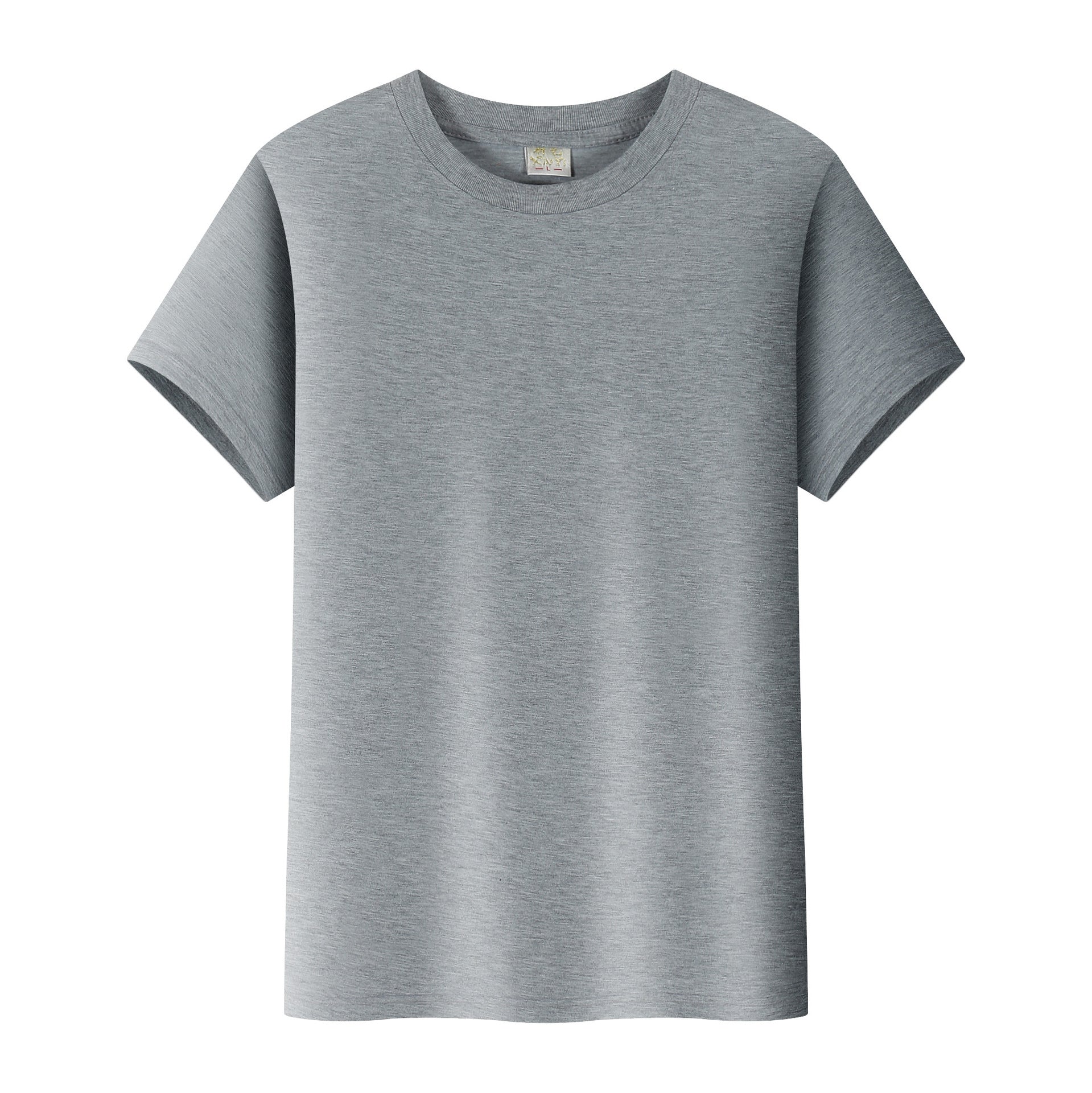 Yiling Cotton T-Shirt Custom Logo Imprint Round Collar Workwear