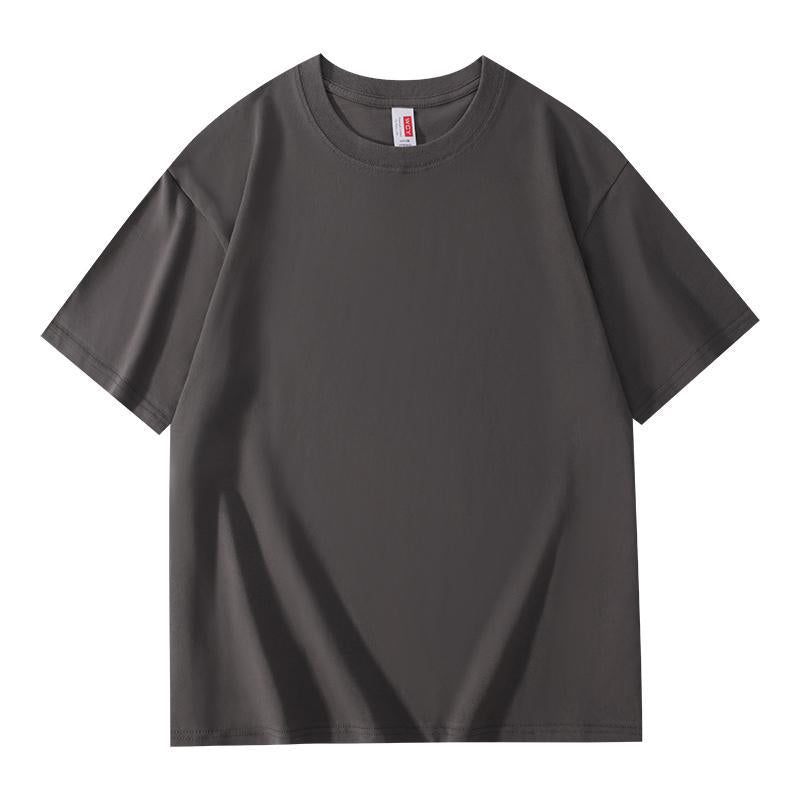 Yiling Cotton T-Shirt Custom Logo Imprint Round Collar Workwear
