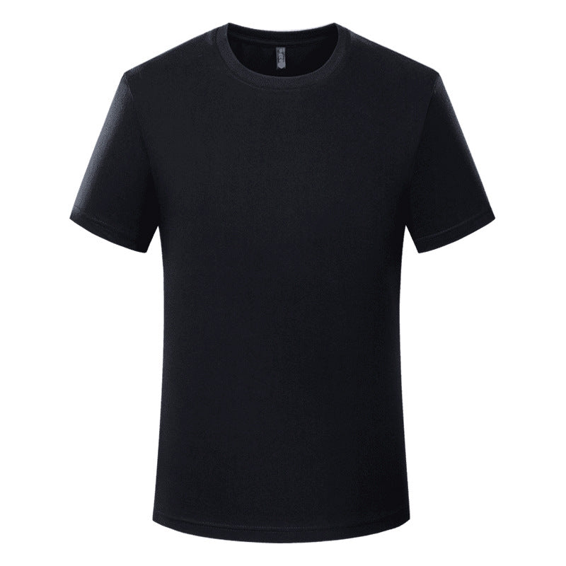 Yiling Cotton T-Shirt Custom Logo Imprint Round Collar Workwear