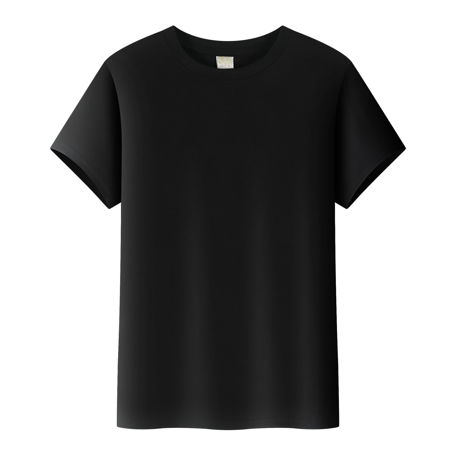 Yiling Cotton T-Shirt Custom Logo Imprint Round Collar Workwear