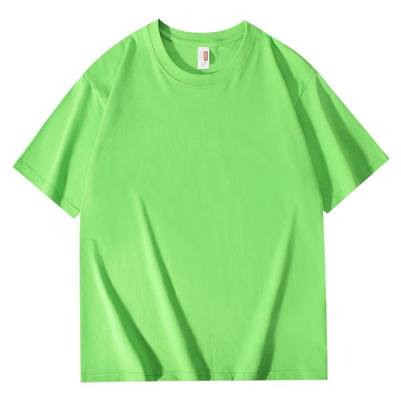 Yiling Cotton T-Shirt Custom Logo Imprint Round Collar Workwear