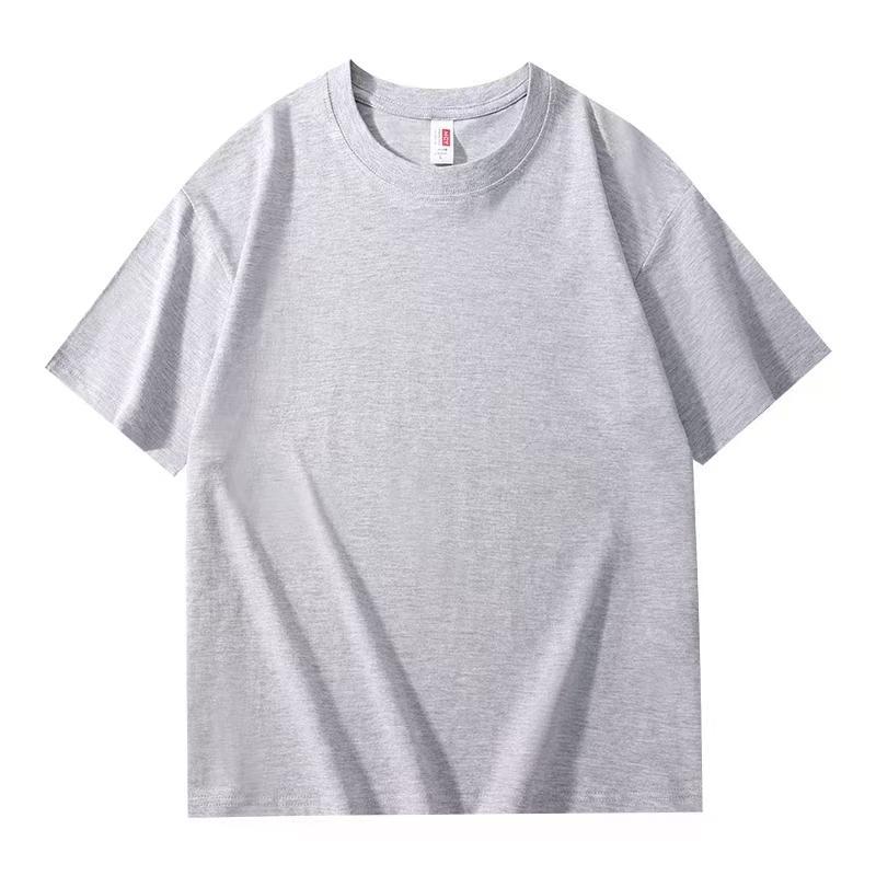 Yiling Cotton T-Shirt Custom Logo Imprint Round Collar Workwear
