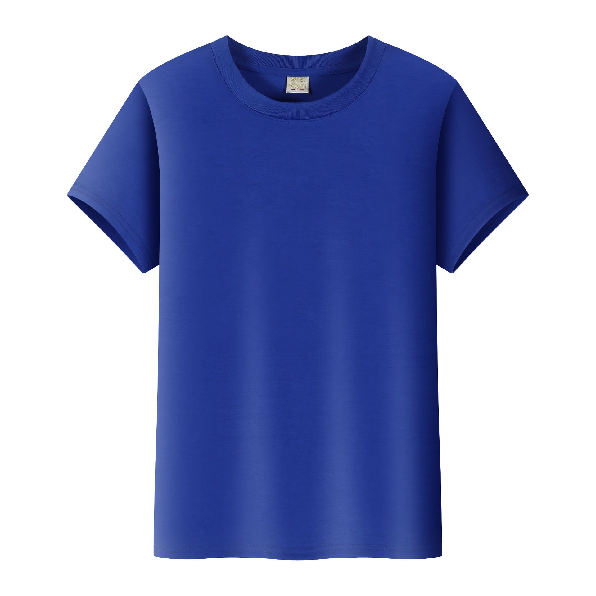 Yiling Cotton T-Shirt Custom Logo Imprint Round Collar Workwear