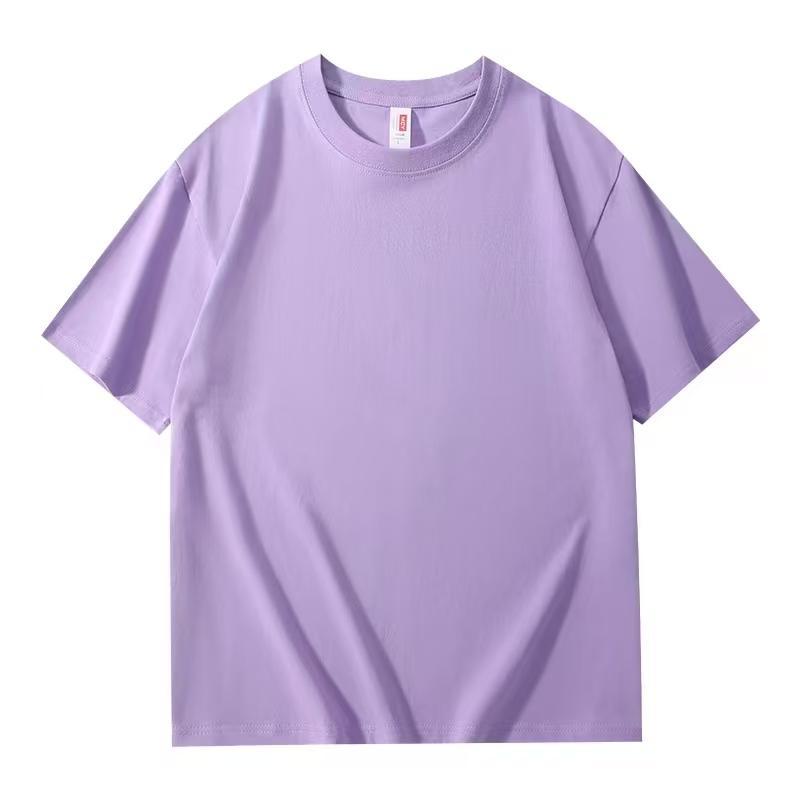 Yiling Cotton T-Shirt Custom Logo Imprint Round Collar Workwear
