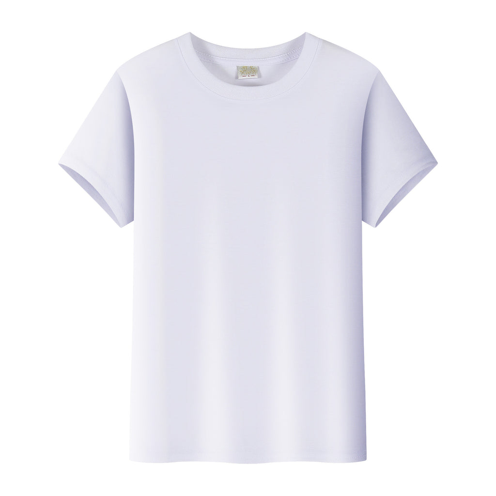 Yiling Cotton T-Shirt Custom Logo Imprint Round Collar Workwear