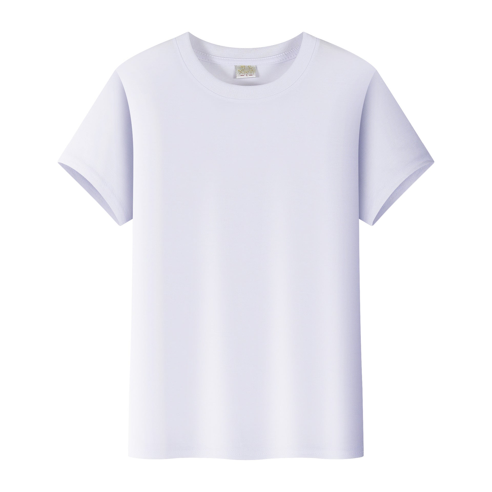 Yiling Cotton T-Shirt Custom Logo Imprint Round Collar Workwear