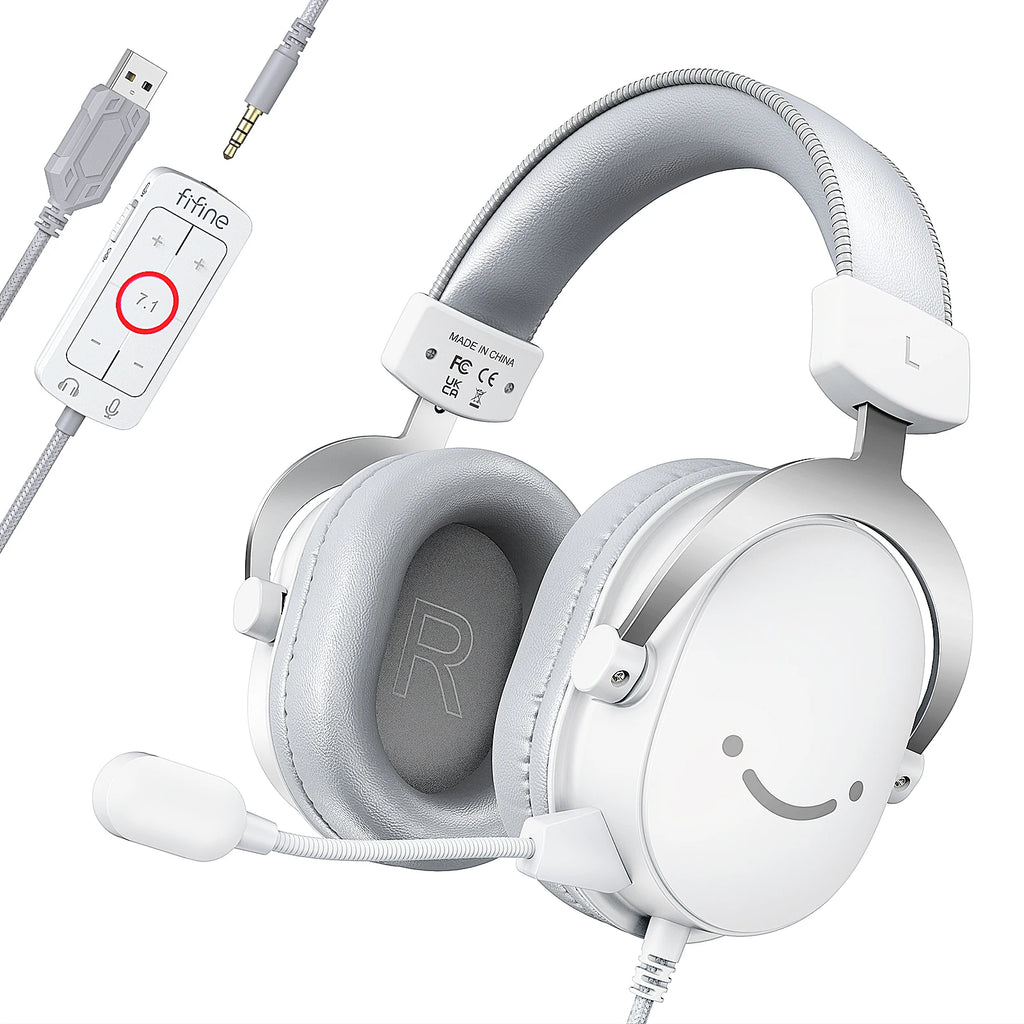 FIFINE Ampligame H9W Gaming Headset 7.1 Surround Sound