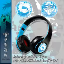 Anime Cosplay Bluetooth Wireless Stereo Headphones Character Themed