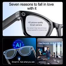 Smart Camera Translation Glasses Rectangle 800W Bluetooth 5.3 Waterproof
