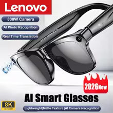 Lenovo Xkone Smart Glasses 100MP Camera 8K HD Bluetooth