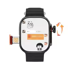 CDS9 Ultra Android 9.0 4G Smartwatch with Rotary Camera