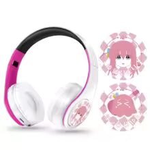 Anime Cosplay Bluetooth Wireless Stereo Headphones Character Themed