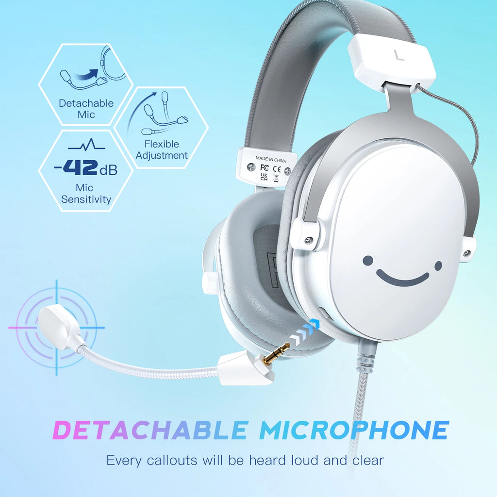 FIFINE Ampligame H9W Gaming Headset 7.1 Surround Sound