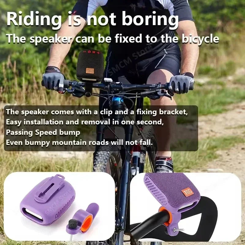 TG392 Portable Bluetooth Handlebar Speaker Wireless Waterproof Subwoofer