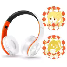 Anime Cosplay Bluetooth Wireless Stereo Headphones Character Themed