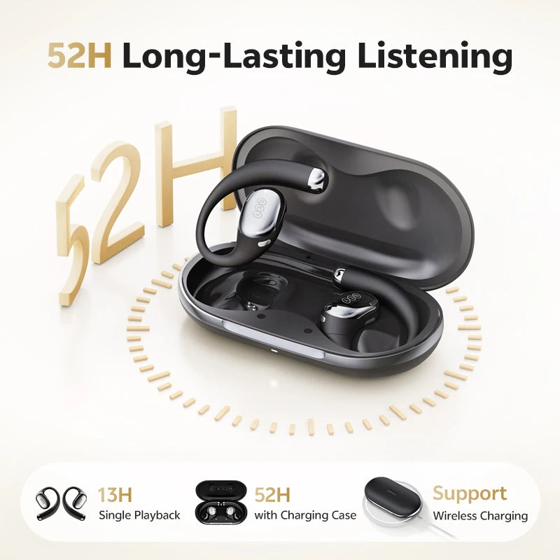 QCY Crossky R70 Open-Ear Wireless Headphones Hi-Res LDAC Spatial Sound