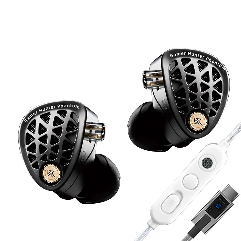 KZ Phantom Wired Gaming Earphones In-Ear FPS Sound Positioning