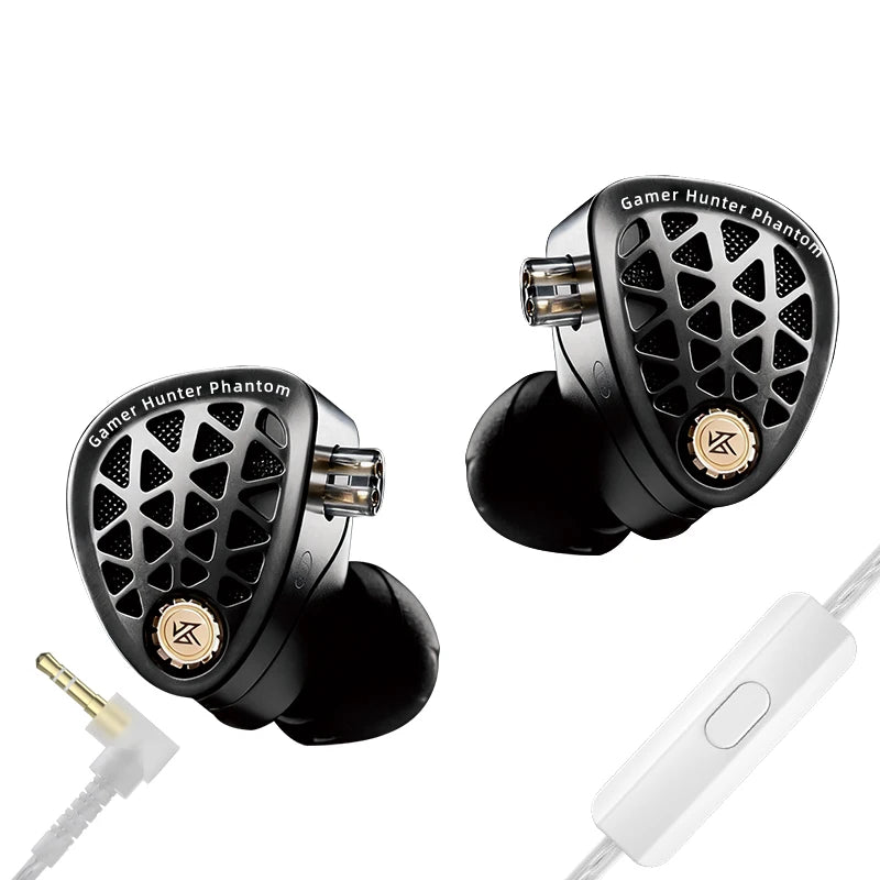 KZ Phantom Wired Gaming Earphones In-Ear FPS Sound Positioning