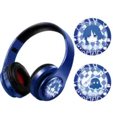 Anime Cosplay Bluetooth Wireless Stereo Headphones Character Themed