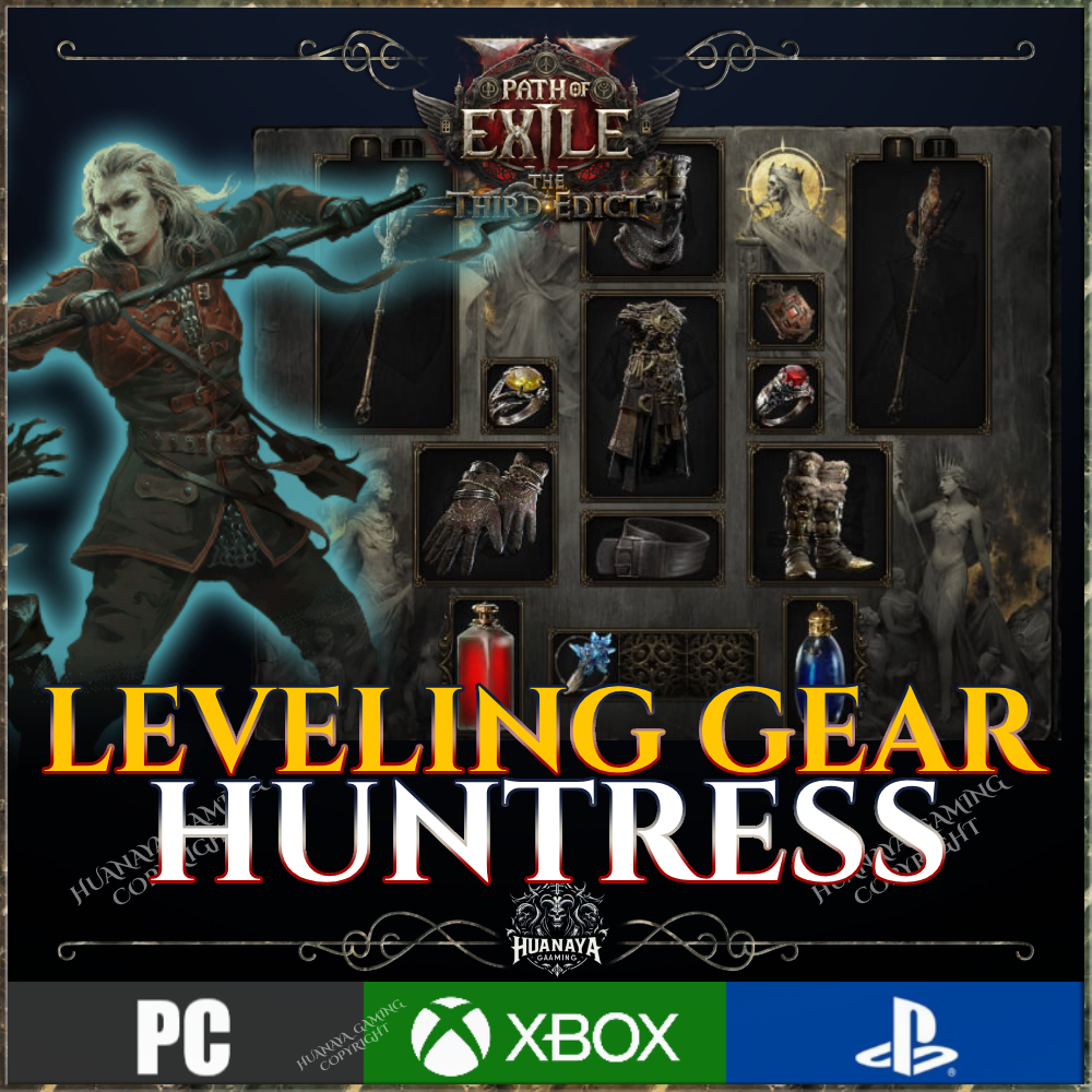 Path of Exile 2 Leveling Gear Starter Pack All Classes