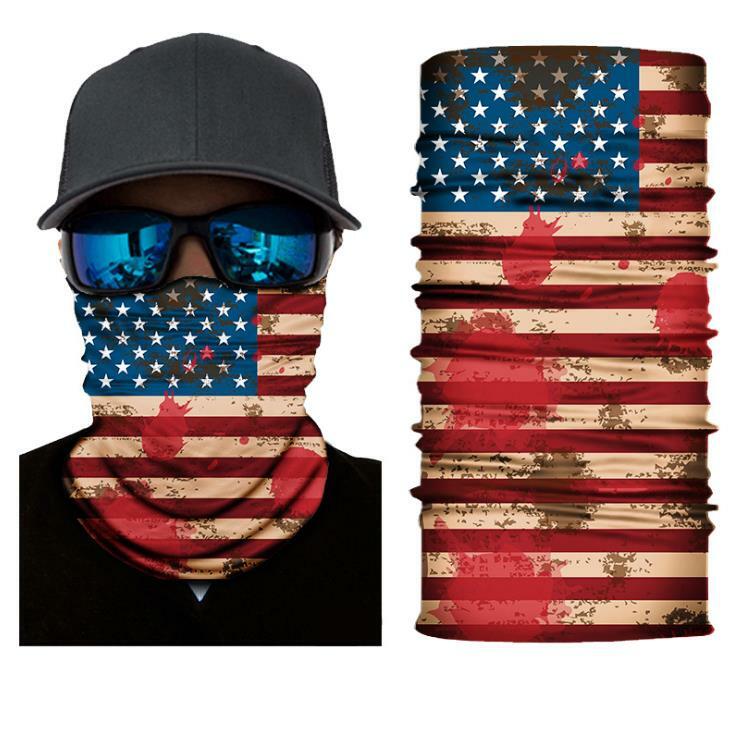 Unbranded Balaclava Face Mask Gaiter SPF40 Biker Bandana Unisex
