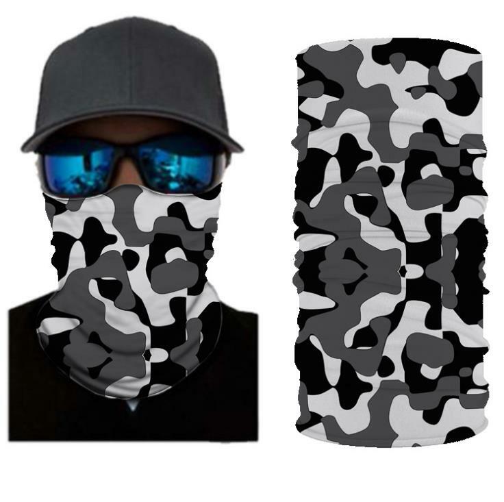 Unbranded Balaclava Face Mask Gaiter SPF40 Biker Bandana Unisex