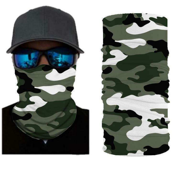 Unbranded Balaclava Face Mask Gaiter SPF40 Biker Bandana Unisex