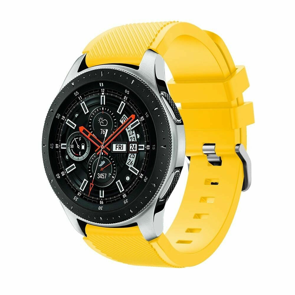 Silicone Sport Band for Samsung Galaxy Watch 3 45mm 22mm