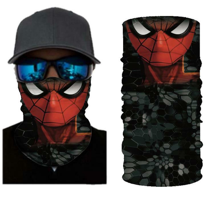 Unbranded Balaclava Face Mask Gaiter SPF40 Biker Bandana Unisex