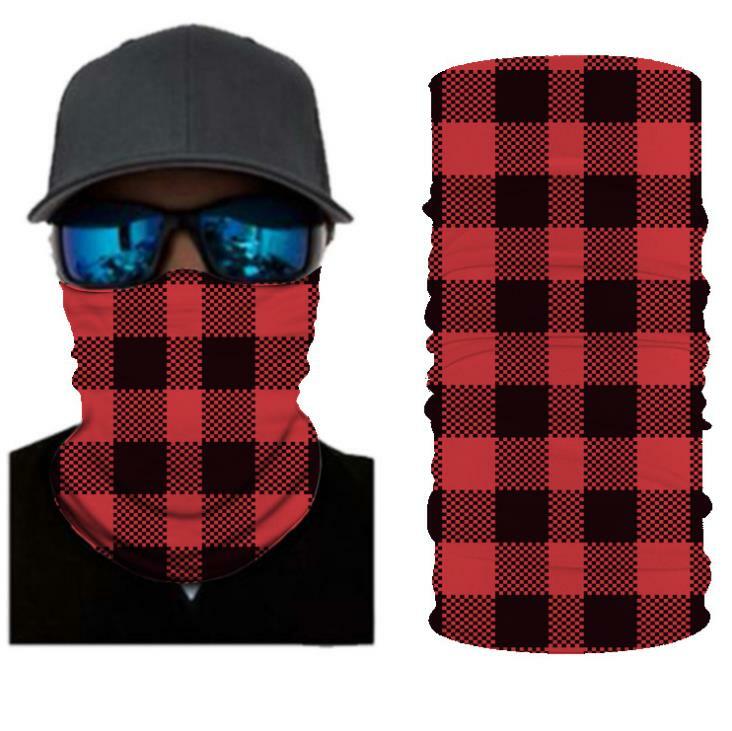 Unbranded Balaclava Face Mask Gaiter SPF40 Biker Bandana Unisex