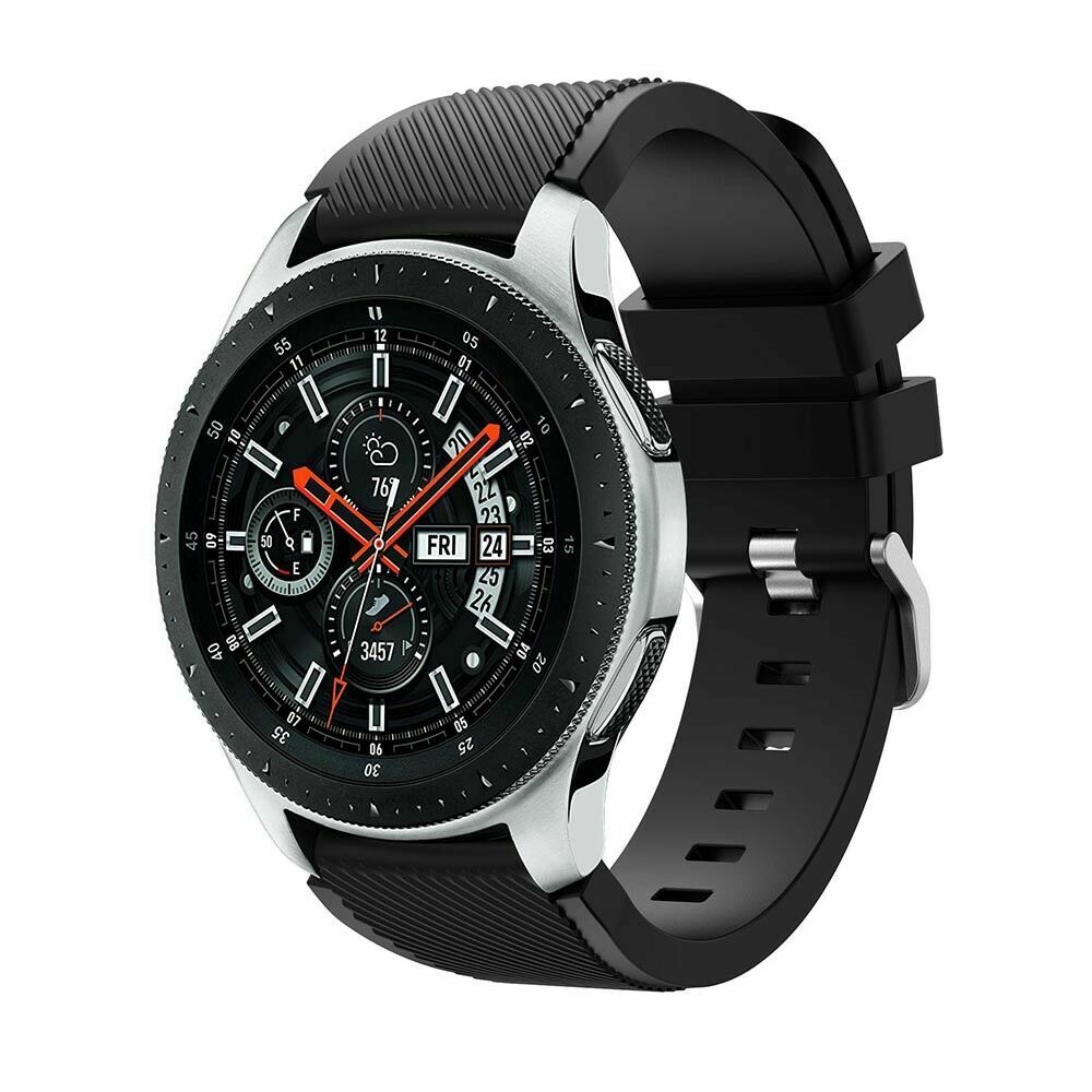 Silicone Sport Band for Samsung Galaxy Watch 3 45mm 22mm