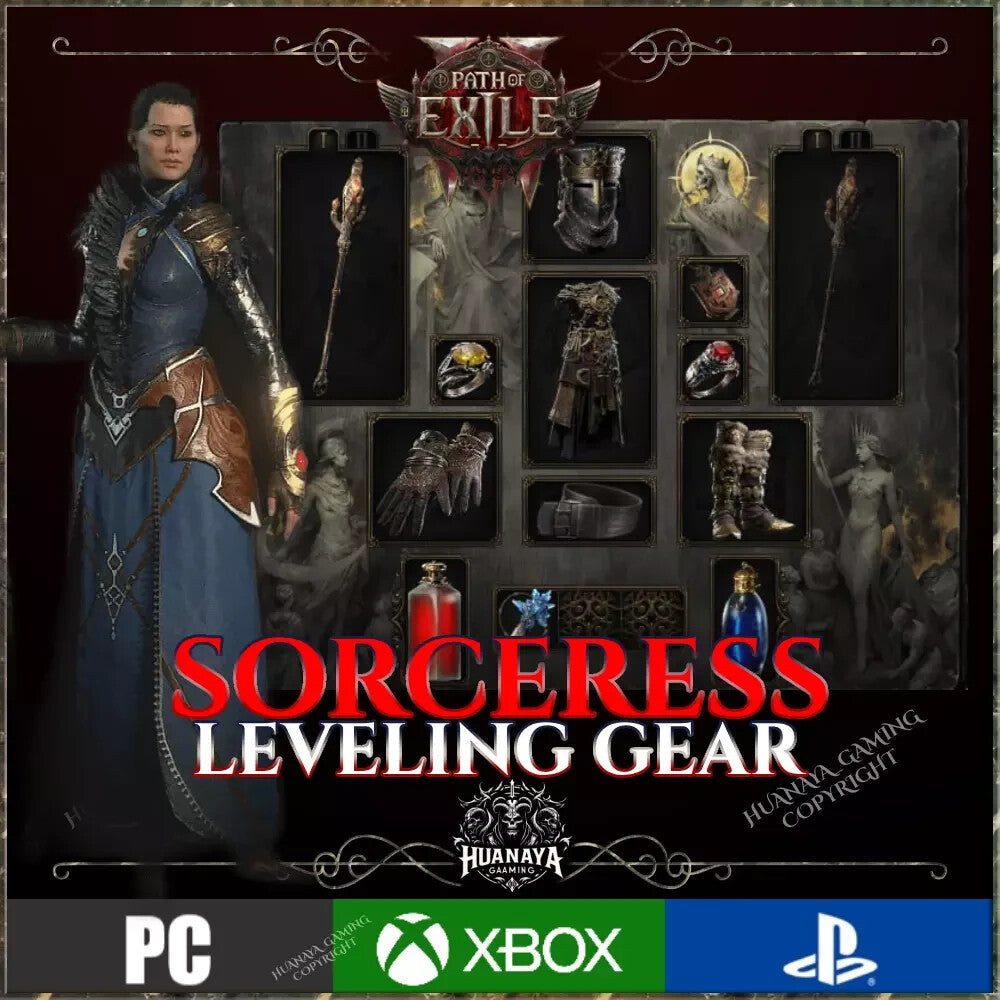 Path of Exile 2 Leveling Gear Starter Pack All Classes