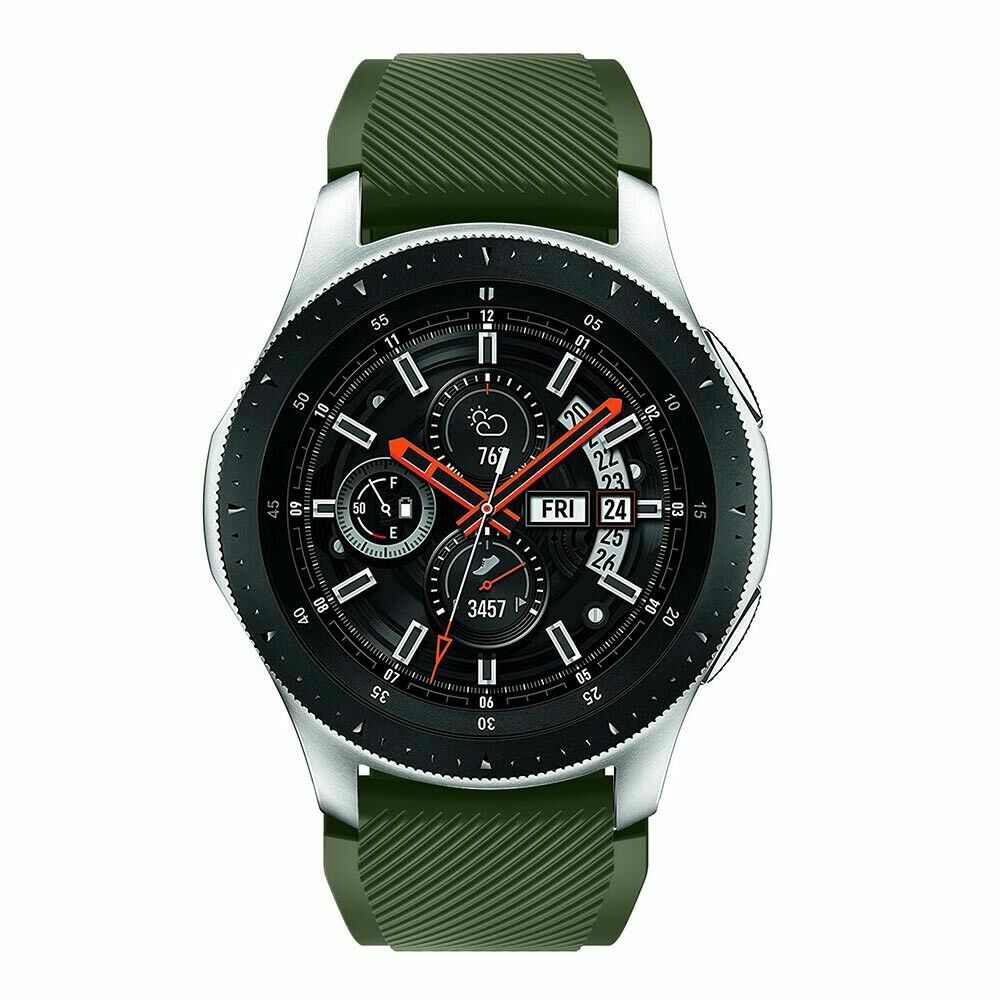 Silicone Sport Band for Samsung Galaxy Watch 3 45mm 22mm