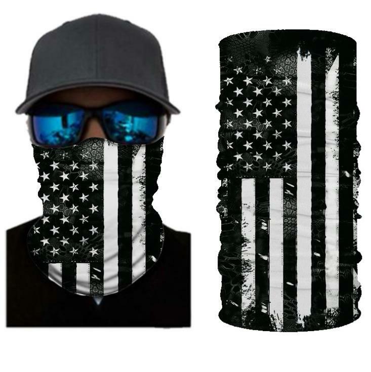 Unbranded Balaclava Face Mask Gaiter SPF40 Biker Bandana Unisex