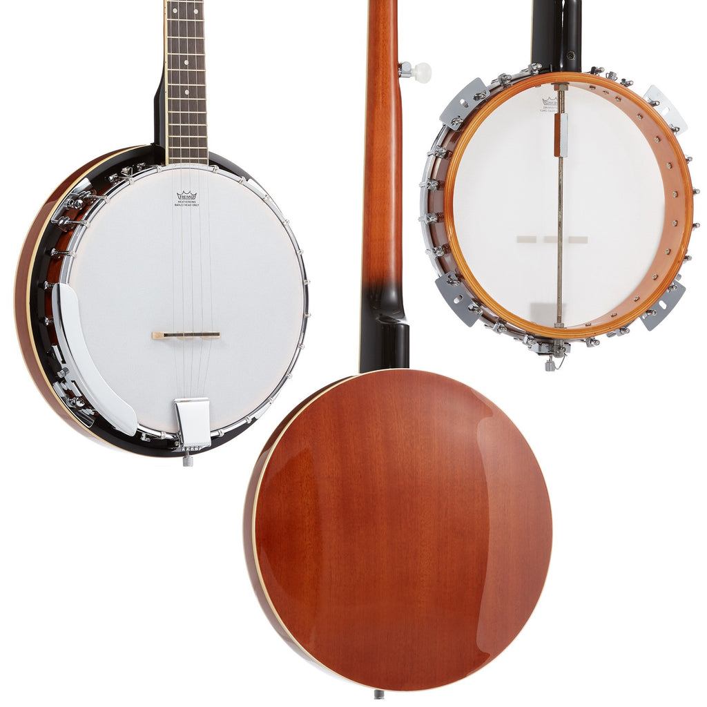 Jameson Guitars 5-String Banjo 24 Bracket Closed Back