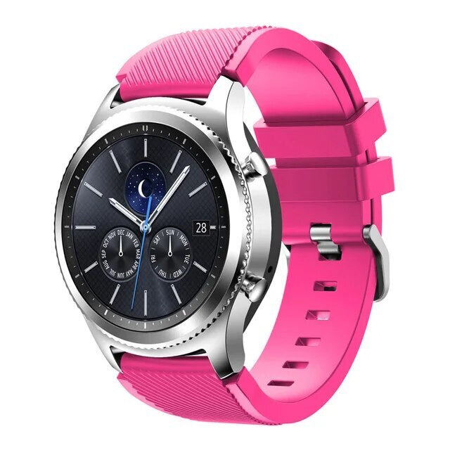 Silicone Sport Band for Samsung Galaxy Watch 3 45mm 22mm