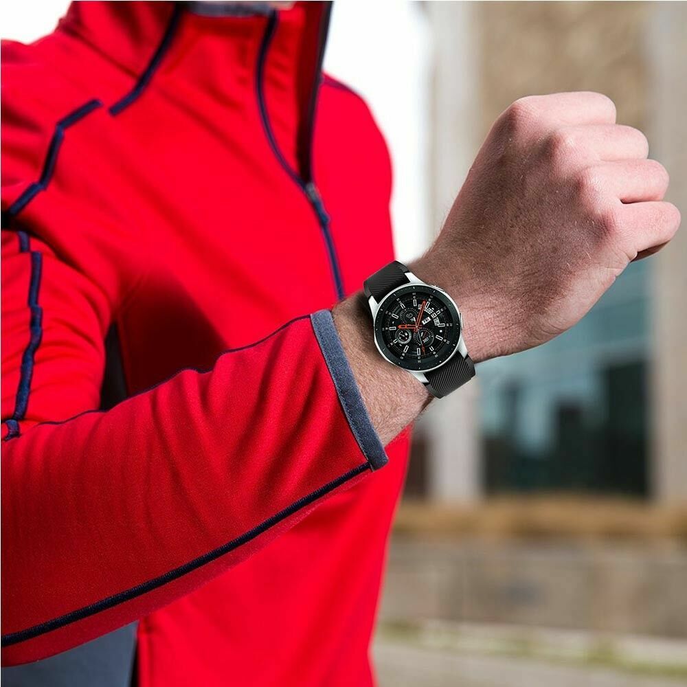 Silicone Sport Band for Samsung Galaxy Watch 3 45mm 22mm