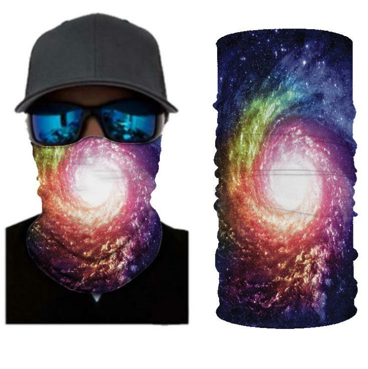 Unbranded Balaclava Face Mask Gaiter SPF40 Biker Bandana Unisex